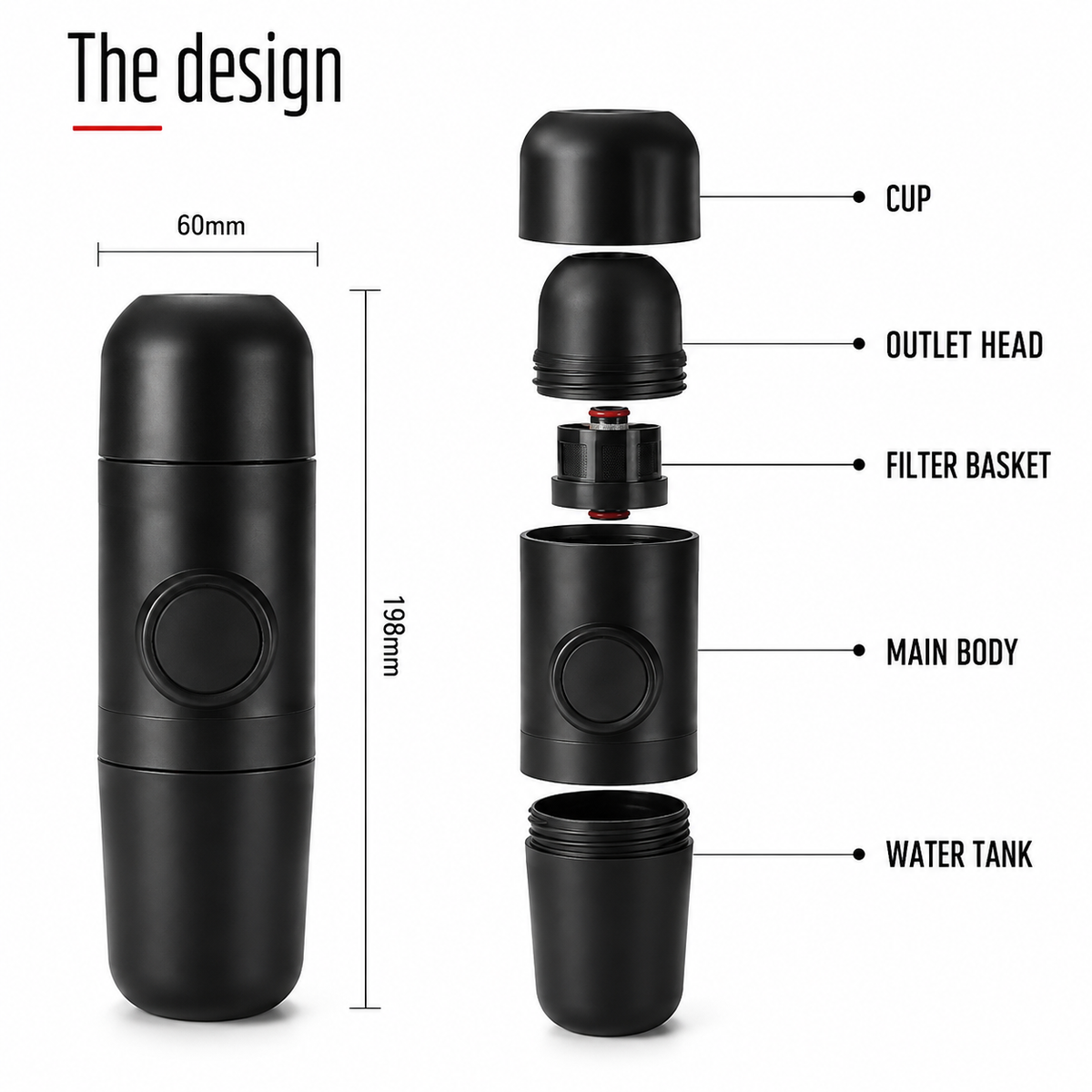 Condensed Portable Mini Coffee Machine